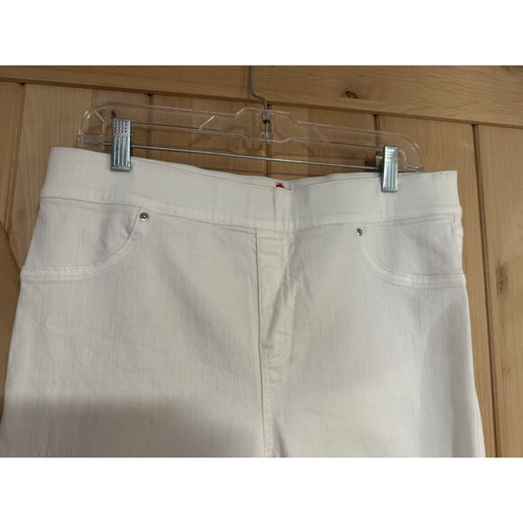 SPANX Cream Skinny Pants - Picture 2 of 14